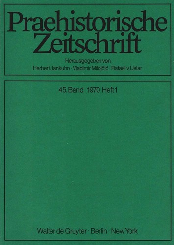 Praehistorische zeitschrift - praehistorische,