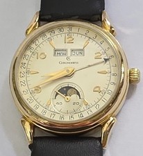 CHRONOSWISS--SWISS MADE-Automatik-Vollkalender-Mondfase-Revision Mai 2025-TOP***