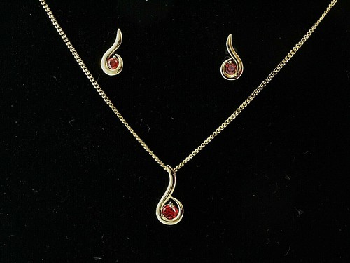 585 gelbgold set kette - gelbgold,