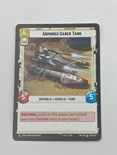 Star Wars Unlimited TCG Einzelkarte Armored Saber Tank NM