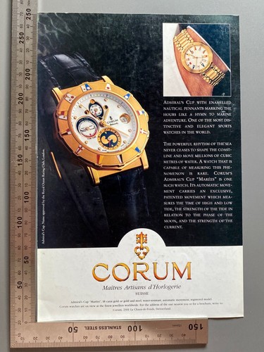 Corum admiral cup marees - corum, admiral´s