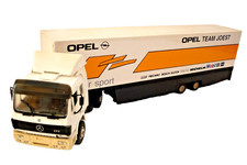 LBS Eligor Metallmodell LKW Mercedes Sattelzug Opel Team Joest EPS 1:43