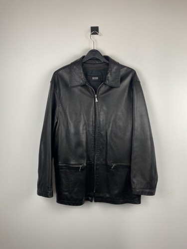 Vintage hugo boss - boss, lammfell