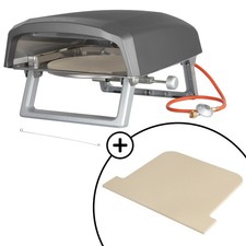 Pizzaofen gas mit pizzastein - gas,