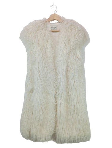 Zara basic kunstfellweste - zara,