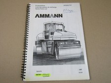 Ammann AV95 N T K Walze Ersatzteilliste Parts List Pieces de rechange 1/97
