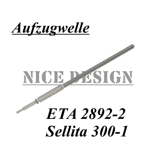Aufzugwelle für eta 2892 - aufzugwelle,