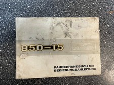 Moto Guzzi 850-T5 Fahrerhandbuch Bedienungsanleitung owners manuel