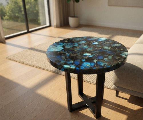 Handmade labradorit couchtisch - handmade,