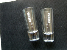 2 x "AVERNA" Longdrinkglas  - Likörglas - klar  - 2cl 4cl - wie neu !