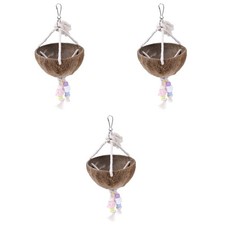  3 stücke natur kokosnuss