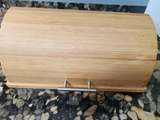 Rollbrotkasten / Brotbox Buchenholz, Fb. natur