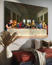 Das Abendmahl Leinwand Bild