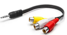 5mm klinkenstecker 3rca - 3,5mm,