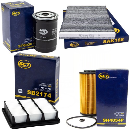 Filter set sct kraftstoff - filter, kraftstoff-