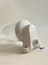 Alte Bauhaus Glaskolben Lampe