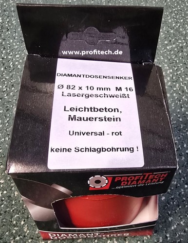 Profitech diamant dosenbohrer - profitech, diamant-dosenbohrer