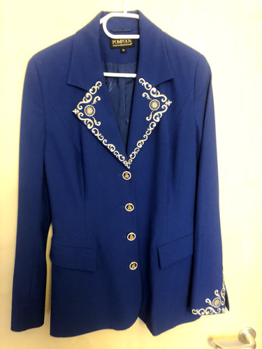 Blazer blau pompöös - blau,