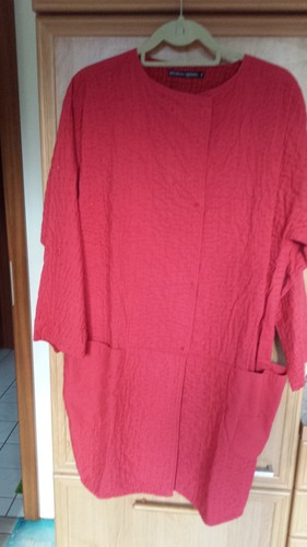 Steppmantel rot gudrun - gr.,