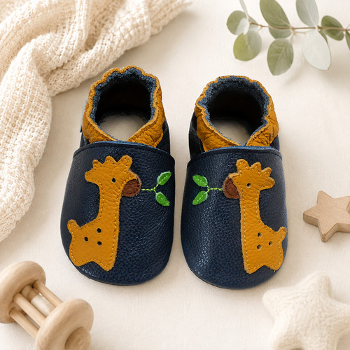 Baby leder hausschuhe - baby,