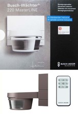 Busch-Jaeger Bewegungsmelder 6847 AGM-201 Busch-Wächter 220 MasterLINE FB braun