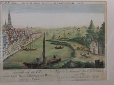 Guckkastenblatt um 1780 Elbe