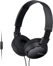 Sony MDR-ZX110AP faltbarer Bügelkopfhörer mit Headsetfunktion, schwarz "wie neu"
