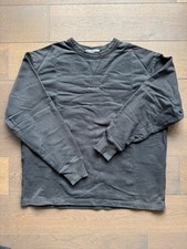 Acne Studios Front Logo Oversized Sweatshirt - Schwarz - NP: 350€