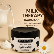 Morfose Milch Therapie Haarmaske 500ml – Tiefenpflege & Reparatur fürs Haar