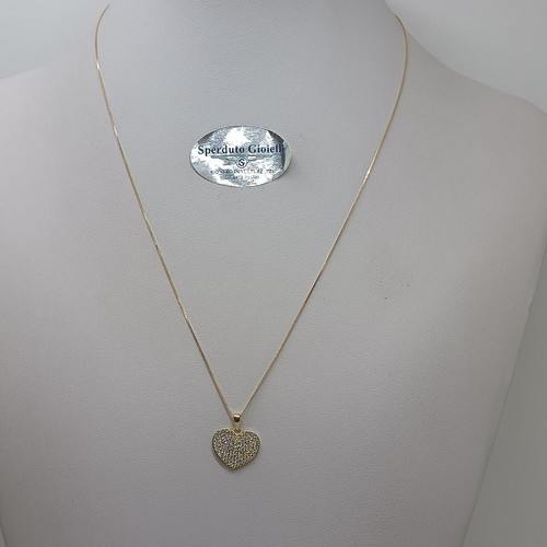 Damenkette mit herzanhänger - damenkette,