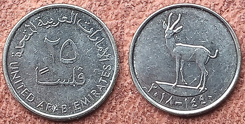 Fils münze vereinigte - 25,