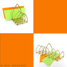 Vintage Messing Briefhalter