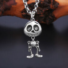 B25 Anhänger Figur bewegliches Männchen Skelett Sterling Silber 925