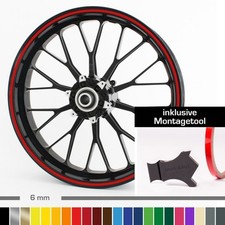 Felgenrandaufkleber mm - 6,