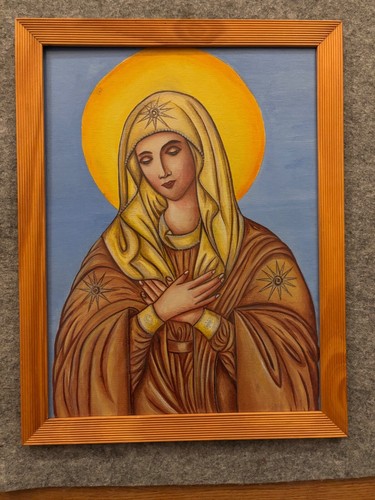 Heilige madonna bild - heilige, bild,