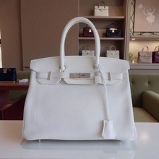 Hermes Tasche Birkin 30 weiß