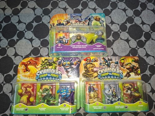 Skylanders swap force 3er set