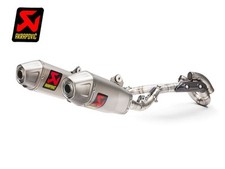 AKRAPOVIC INOX TITAN VOLLAUSPUFF FÜR HONDA CRF 450 R / RX 2017-2020