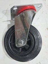 4x Lenkrollen  Vollgummi 125/37,5 --50