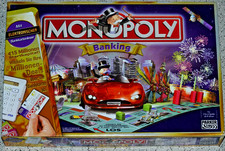 Spiel, MONOPOLY-Banking, wenig Bespielt, gut erhalten