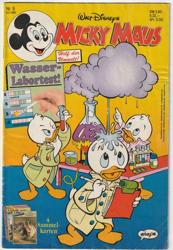 Micky maus 5 1992 ohne - micky,