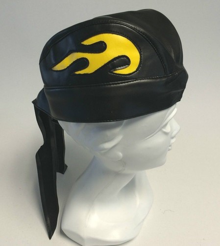 Rocker biker kappe leder - rocker,