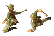 2 Historische Lineol Soldaten