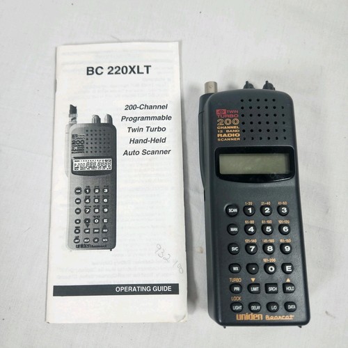 Uniden bearcat bc220xlt - uniden,