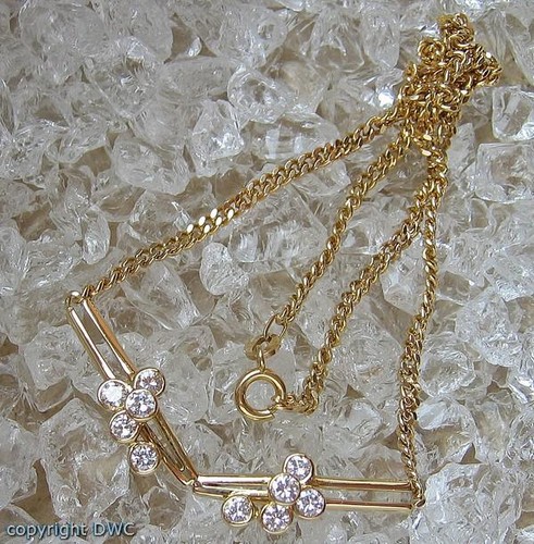 Hals kette collier mit - kette,