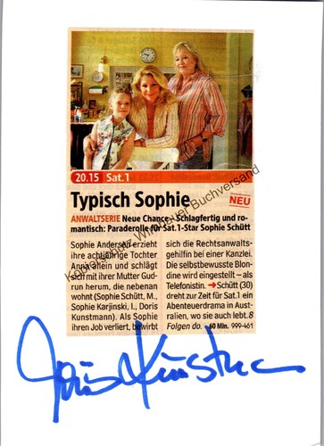 Original autogramm doris - original,