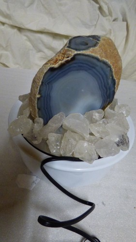 Achat geoden brunnen mit - achat,
