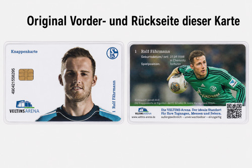 Knappenkarte schalke arena - schalke,