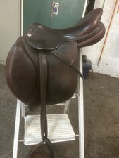 CWD Springsattel, braun, 17,5"