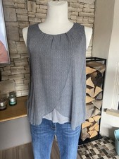 Damen Chiffon Top Im Lagenlook